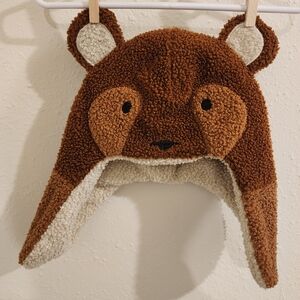 Adorable Brown Bear Kids Hat